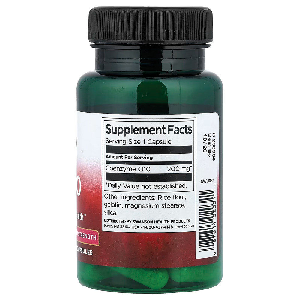 Swanson - Coenzyme Q10 200mg. Фото 2