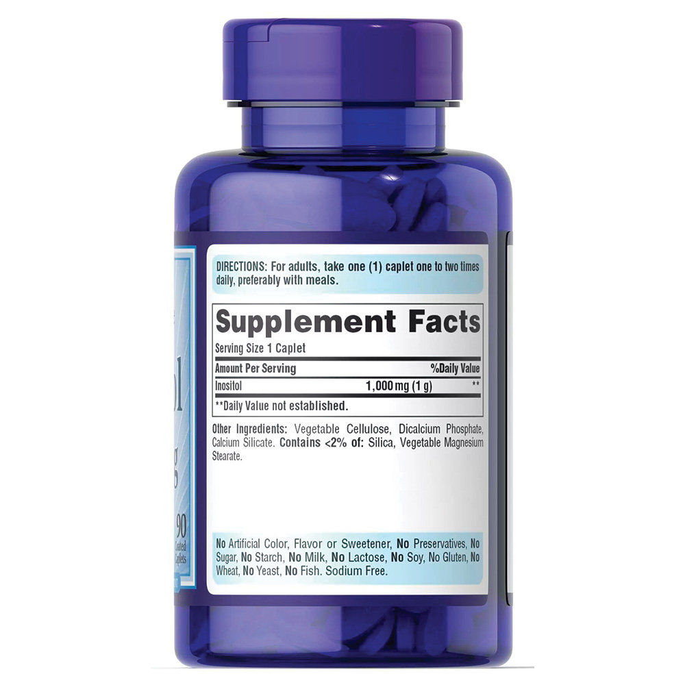 Puritan's Pride - Inositol 1000mg. Фото 2