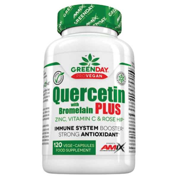 Amix GreenDay - ProVegan Quercetin with Bromelain Plus