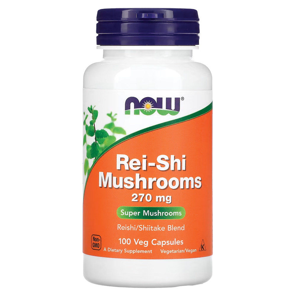 NOW - Rei-Shi Mushrooms 270mg - Фото №1