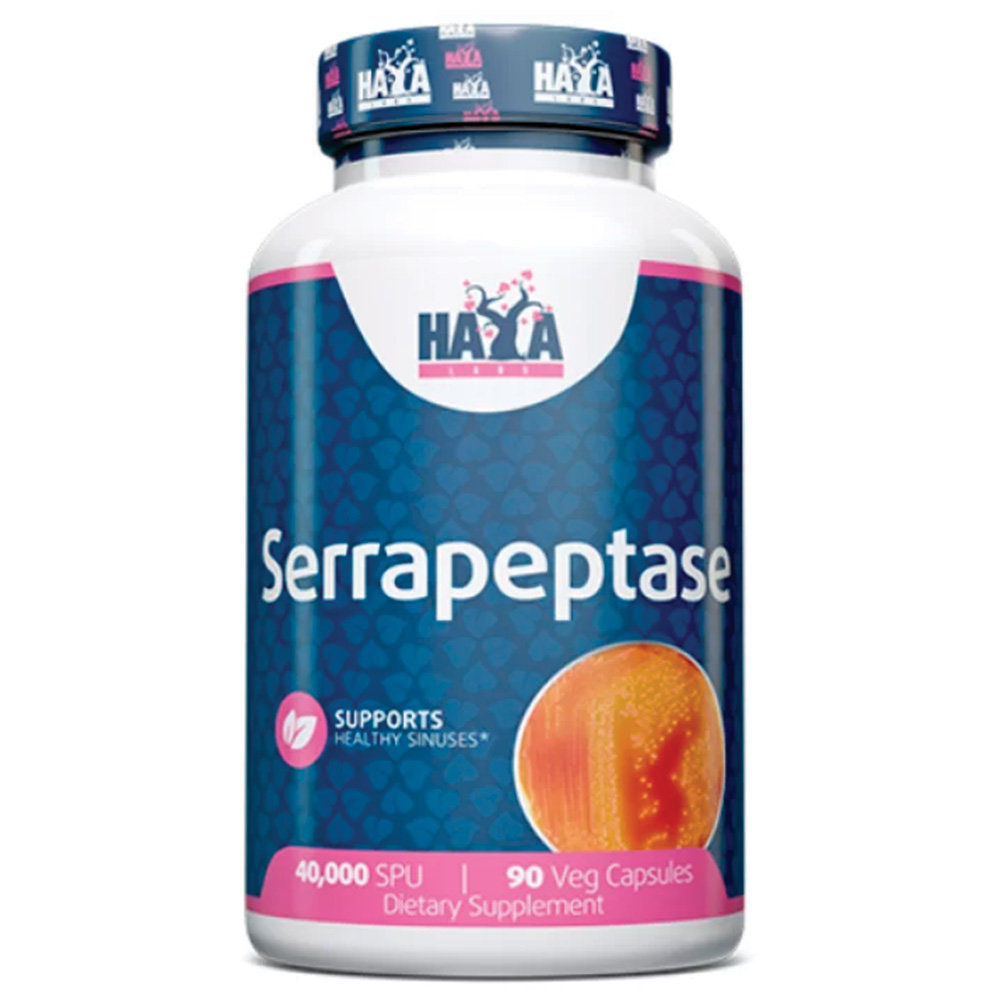 Haya Labs - Serrapeptase 40000 SPU