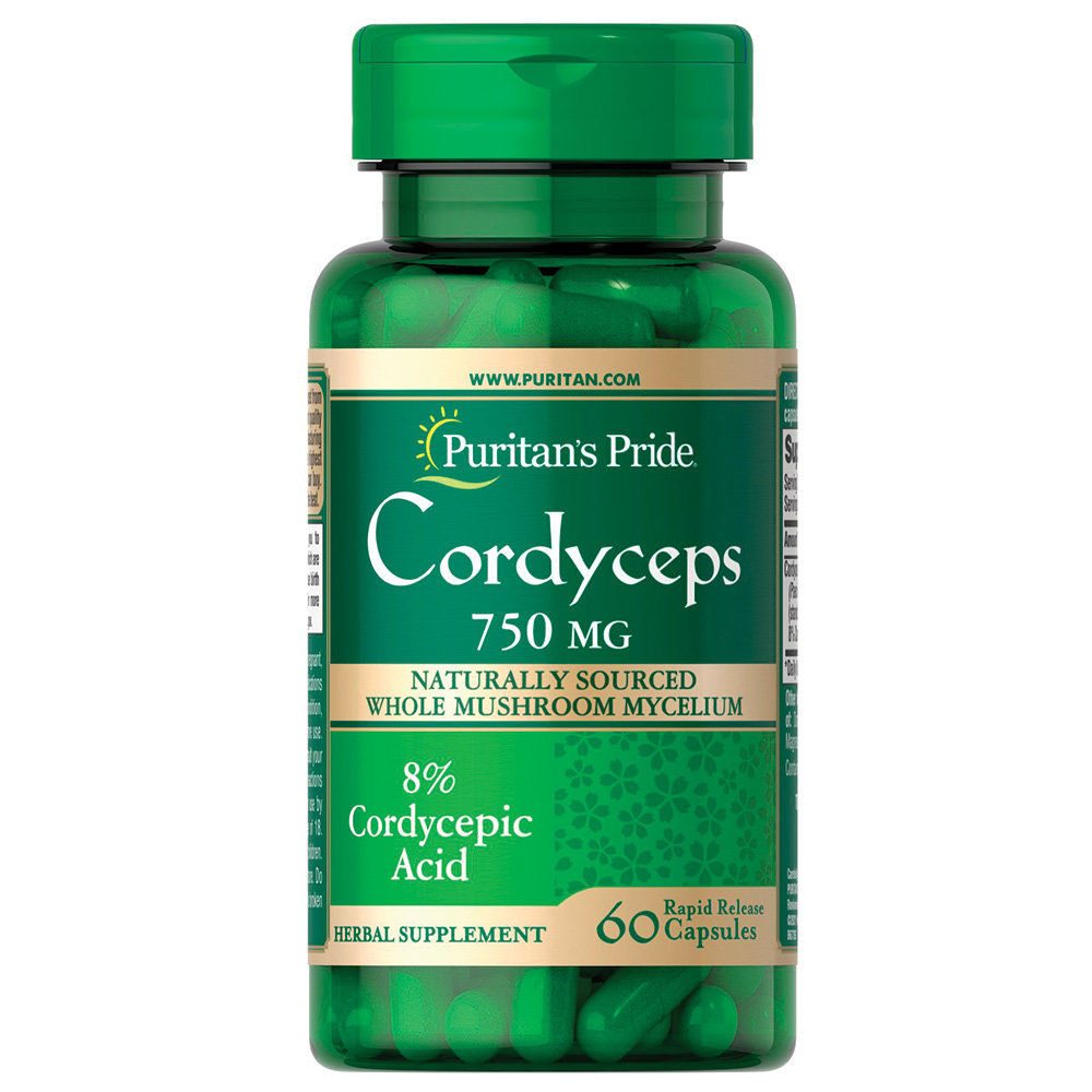 Puritan's Pride - Cordyceps 750mg