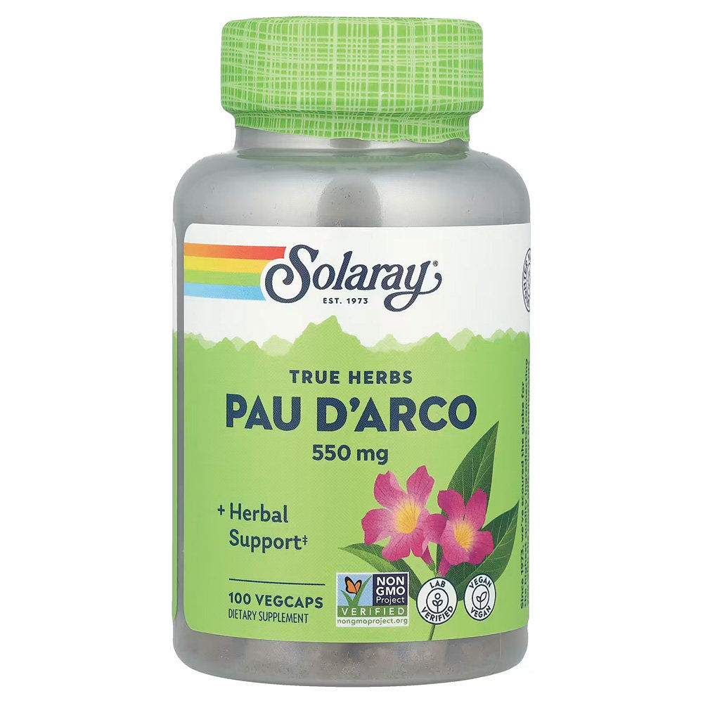 Solaray - True Herbs Pau D`arco 550mg - Фото №1