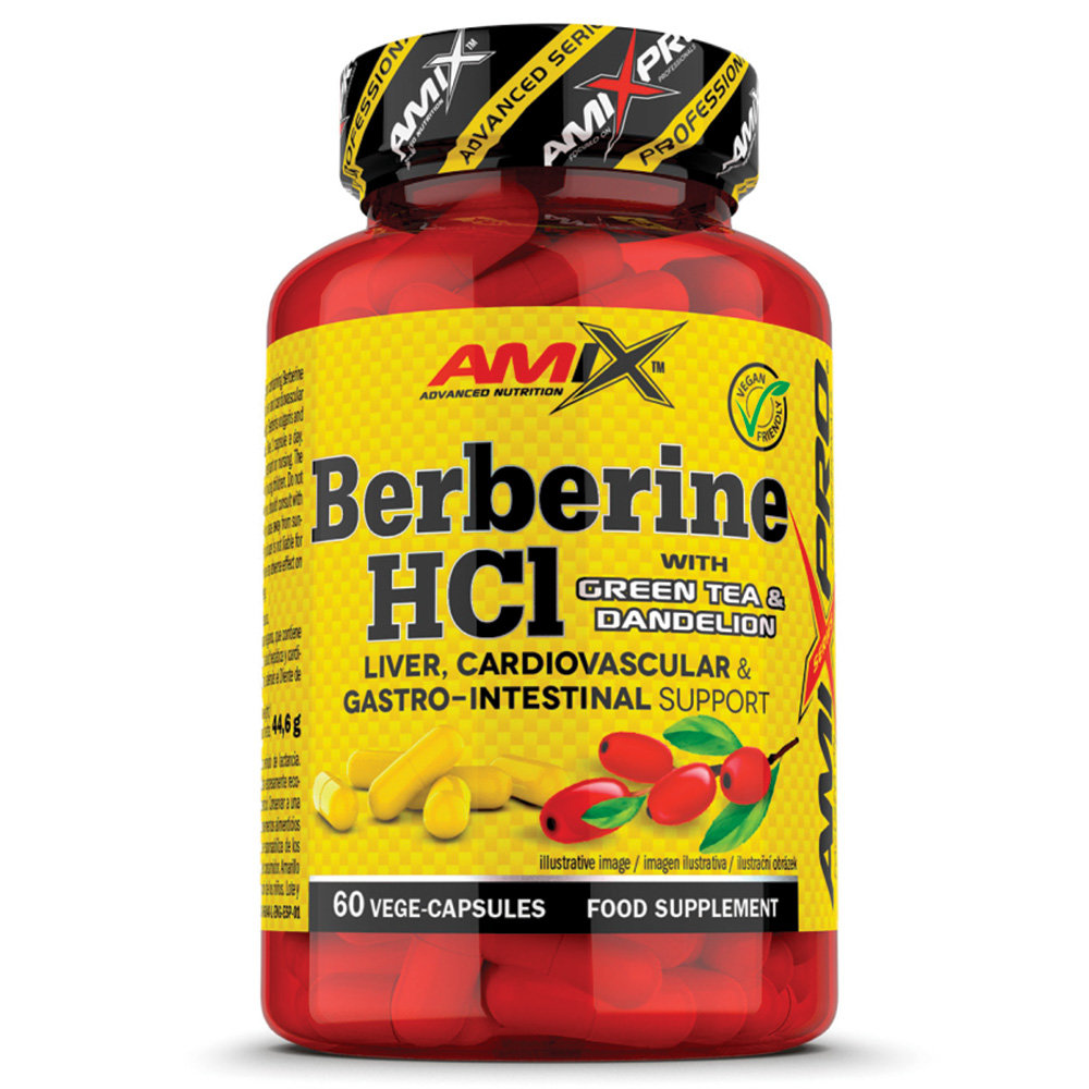 Amix - Berberine HCL with Green Tea & Dandelion. Фото 2