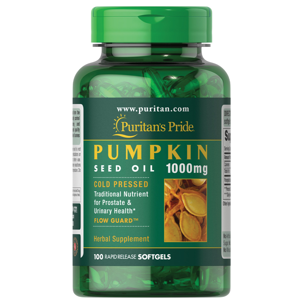 Puritan's Pride - Pumpkin Seed Oil 1000mg