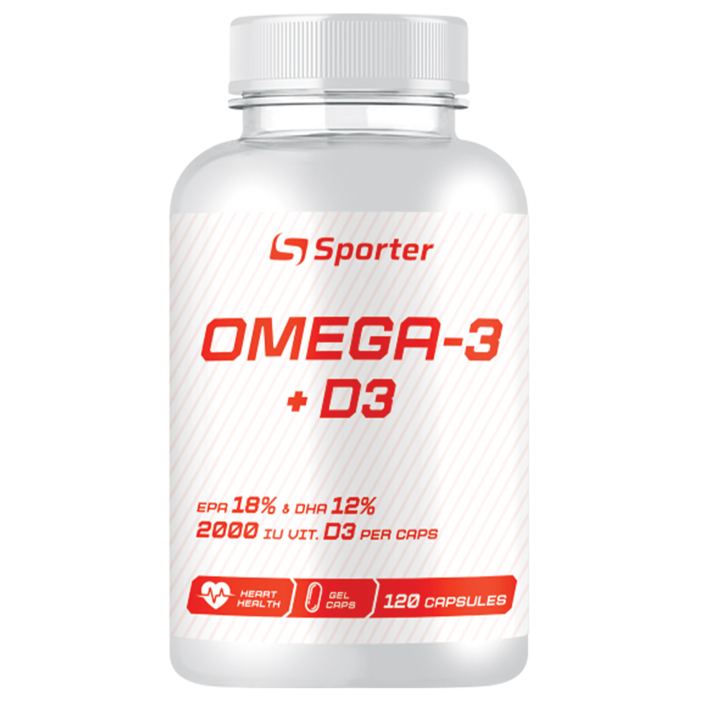 Sporter - Omega 3 + D3. Фото 2