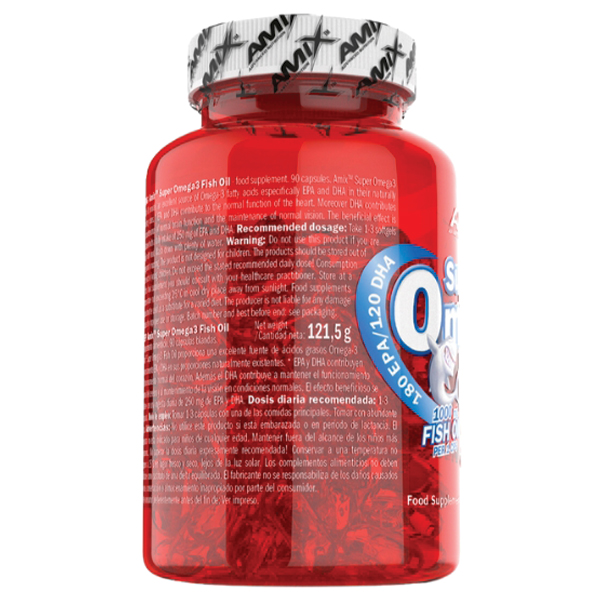 Amix - Super Omega 3 Fish Oil 1000mg - Фото №3