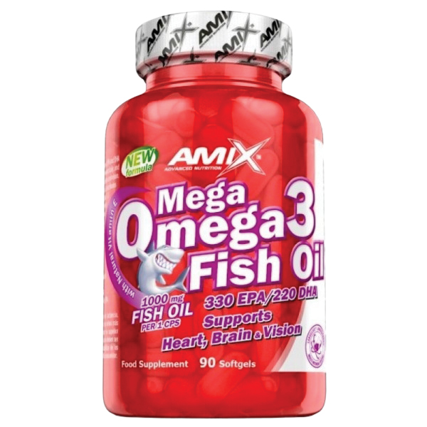 Amix - Mega Omega 3 Fish Oil 1000mg ( 330mg/220mg )