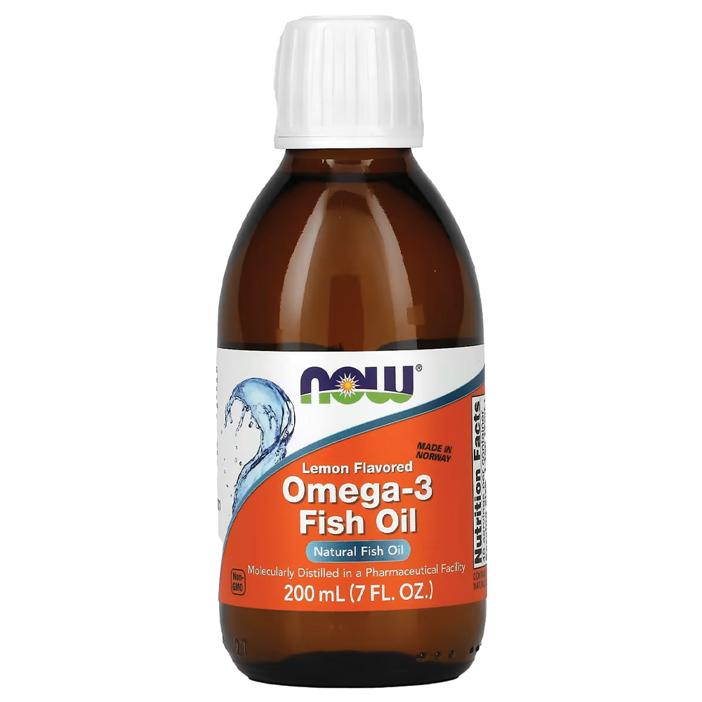 NOW - Liquid Omega-3 Fish Oil. Фото 2