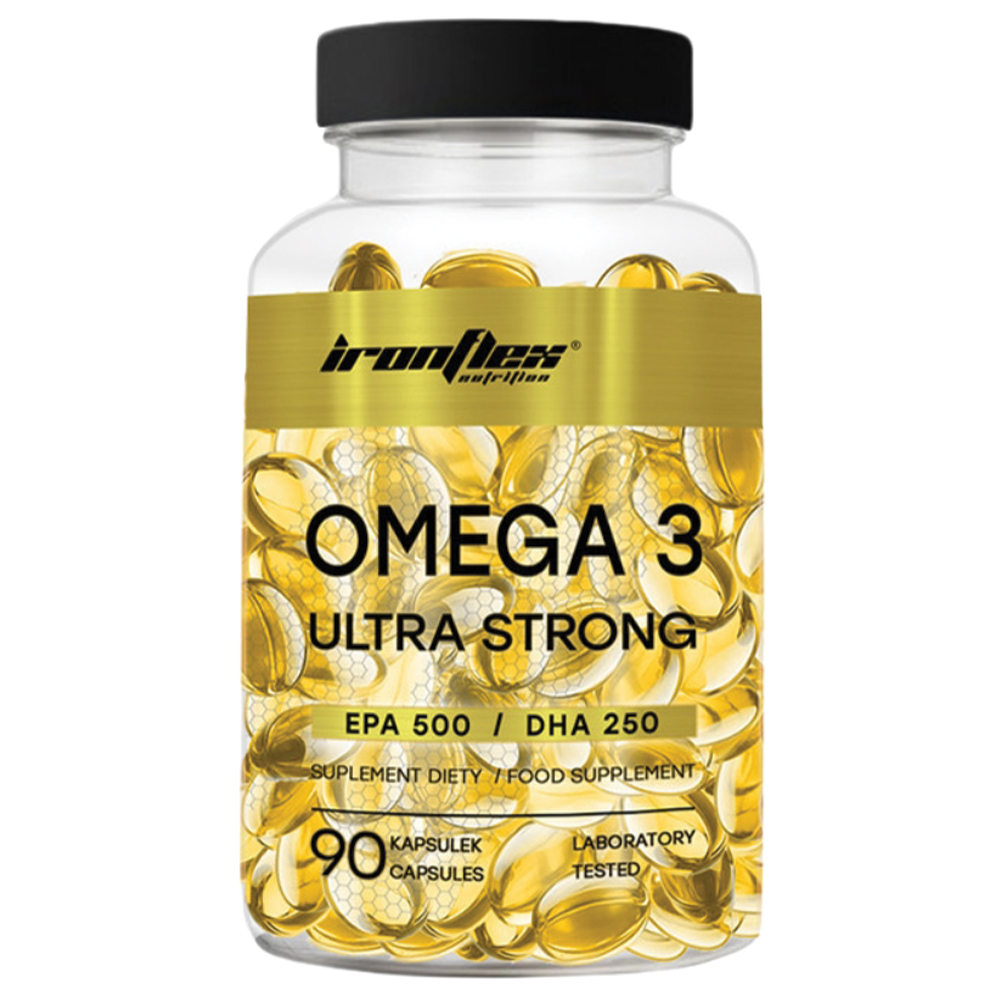 IronFlex Nutrition - Omega-3 Ultra Strong (500mg/250mg) 