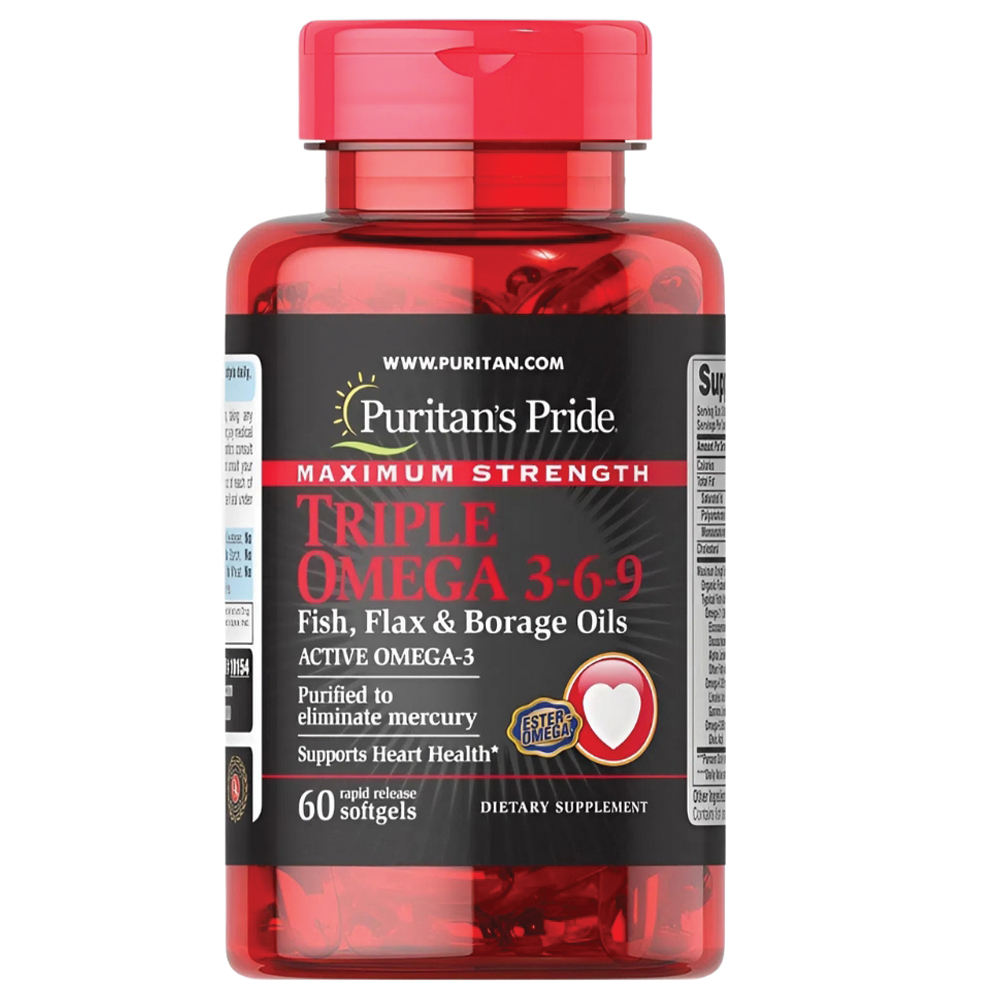 Puritan's Pride - Triple Omega 3-6-9