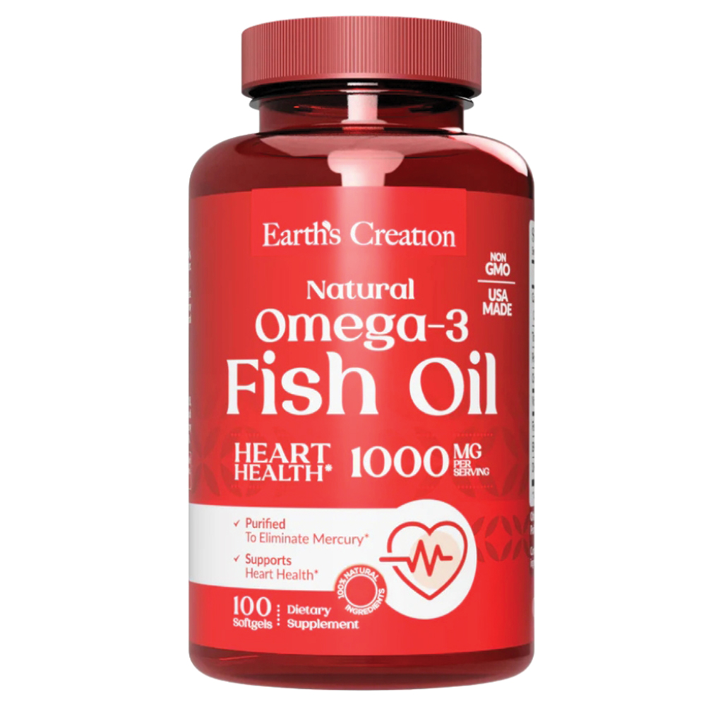 Earth's Creation - Omega 3 Fish Oil