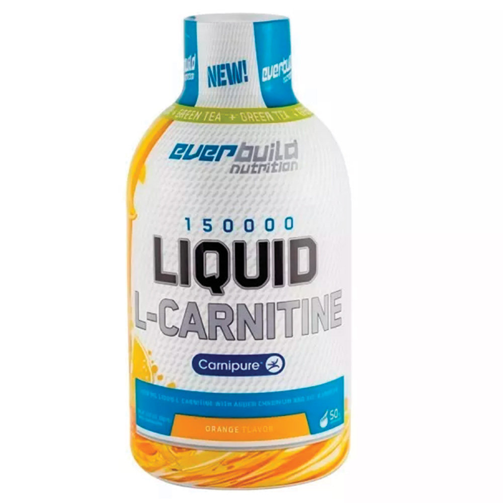 Everbuild Nutrition - Liquid L-Carnitine 3000mg + Green Tea