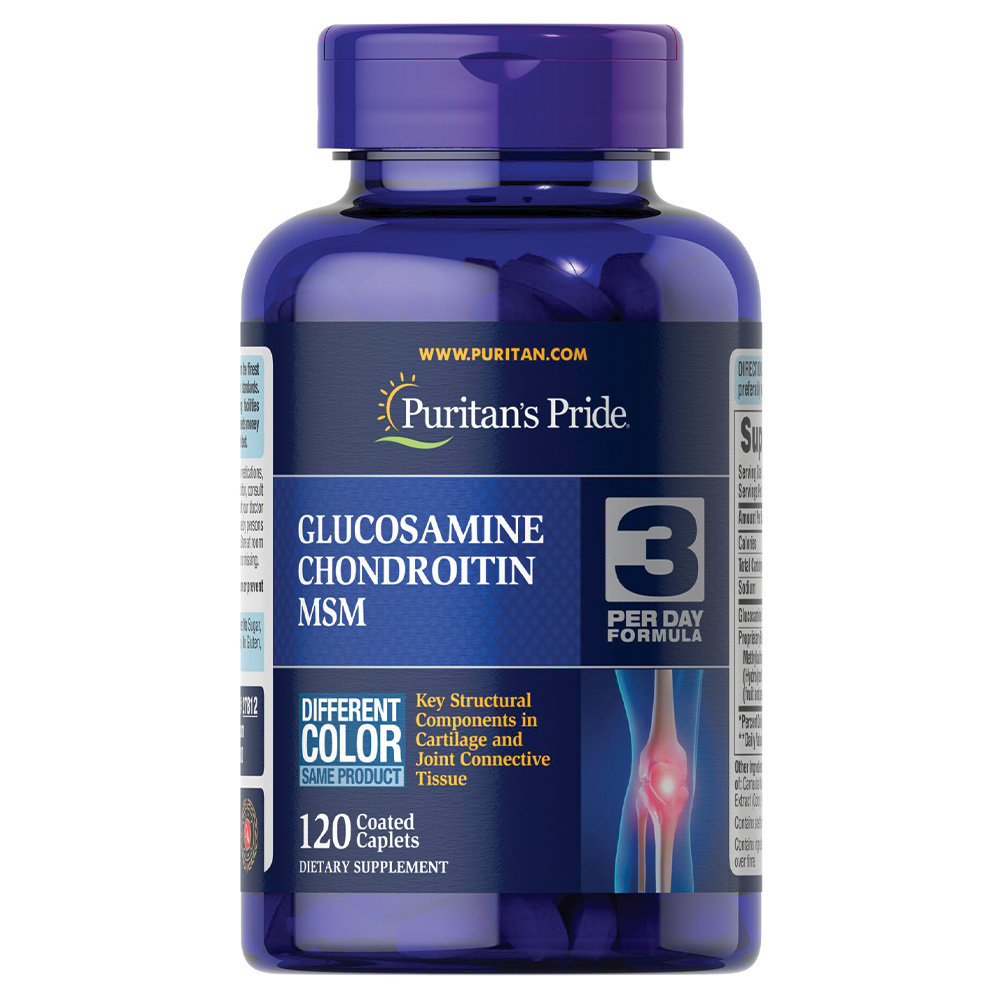Puritan's Pride - Double Strength Glucosamine Chondroitin MSM