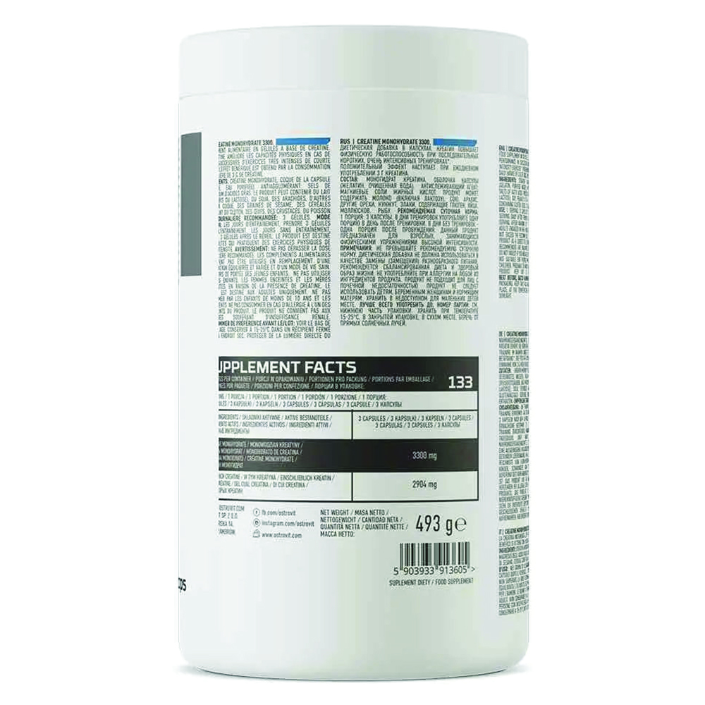 OstroVit - Creatine Monohydrate 3300mg - Фото №3