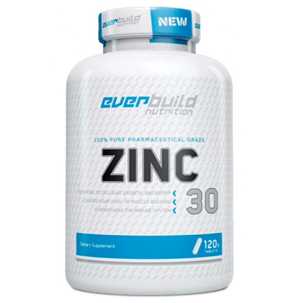 Everbuild Nutrition - Zinc Chelate Bisglycinate 30mg. Фото 3
