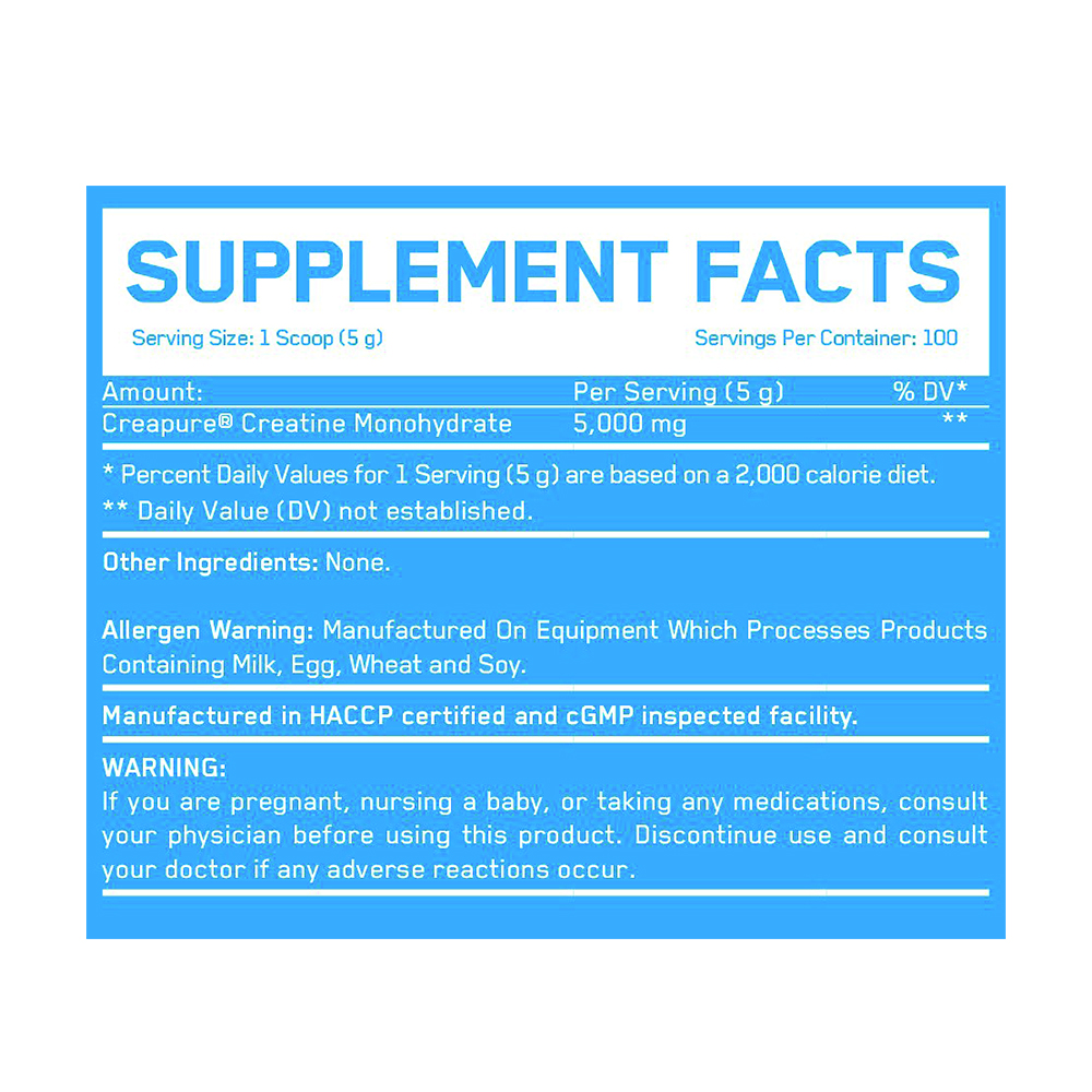 Everbuild Nutrition - Pure Micronized Creatine Monohydrate