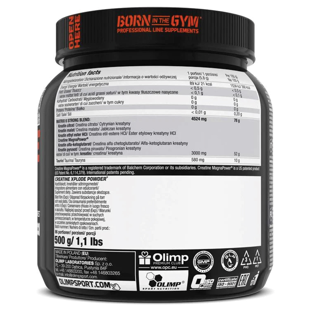 Olimp - Creatine Xplode Powder. Фото 2