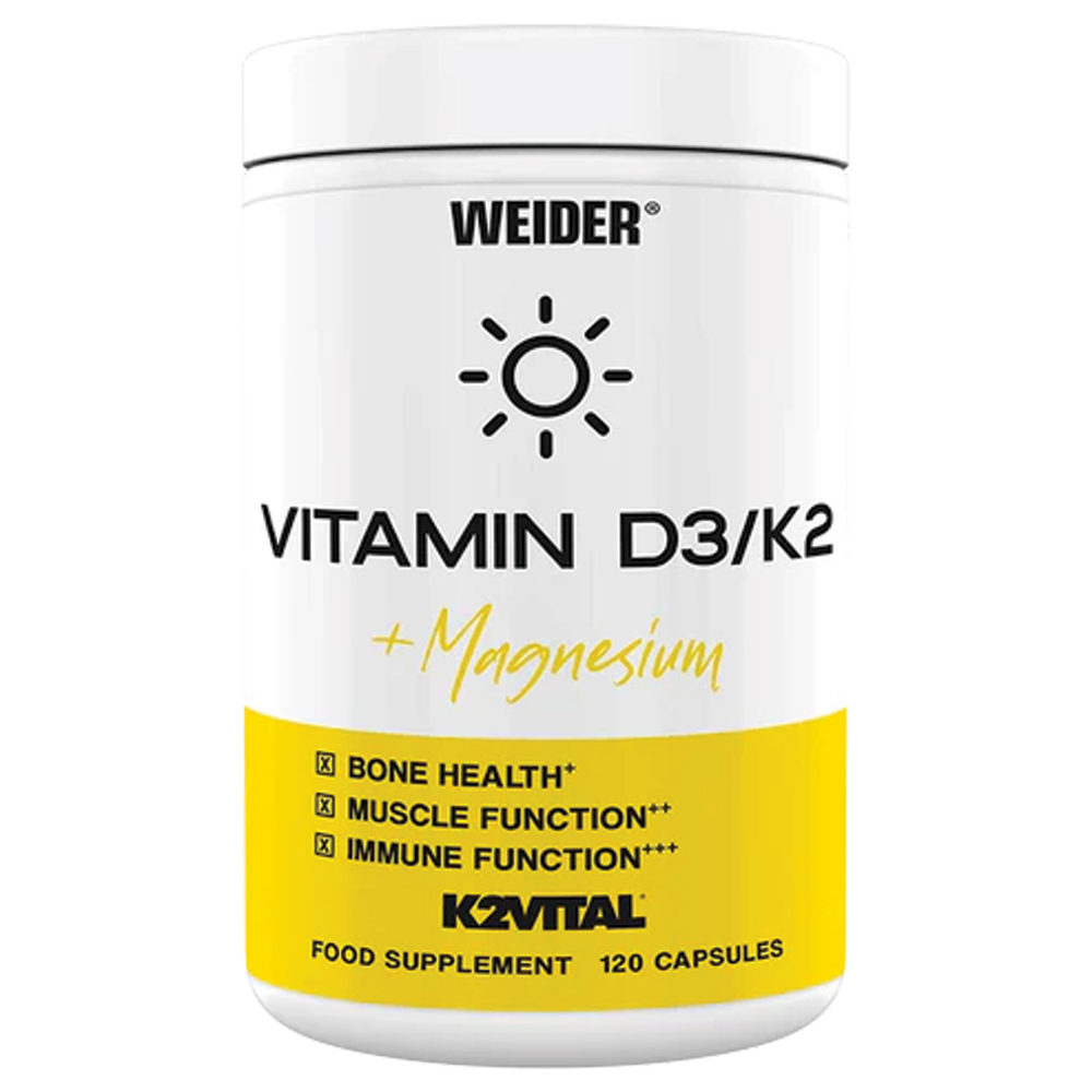 Weider - Vitamin D3/K2 + Magnesium