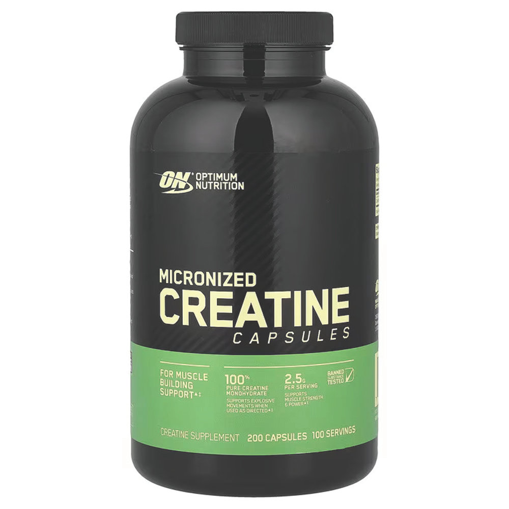Optimum Nutrition Micronized Creatine Capsules USA. Фото 2