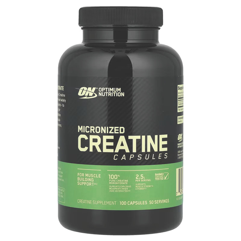 Optimum Nutrition Micronized Creatine Capsules USA