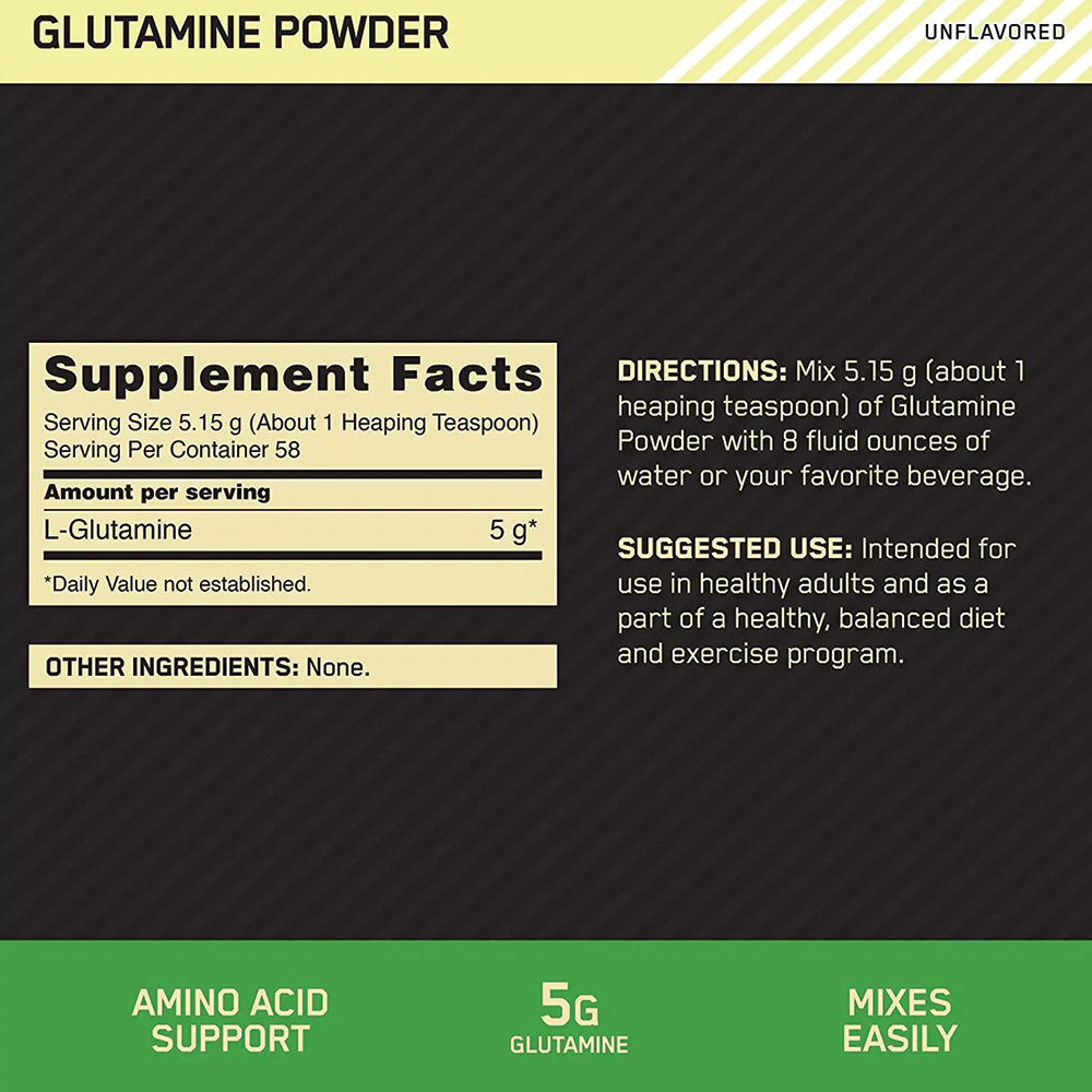Optimum Nutrition Glutamine Powder. Фото 2