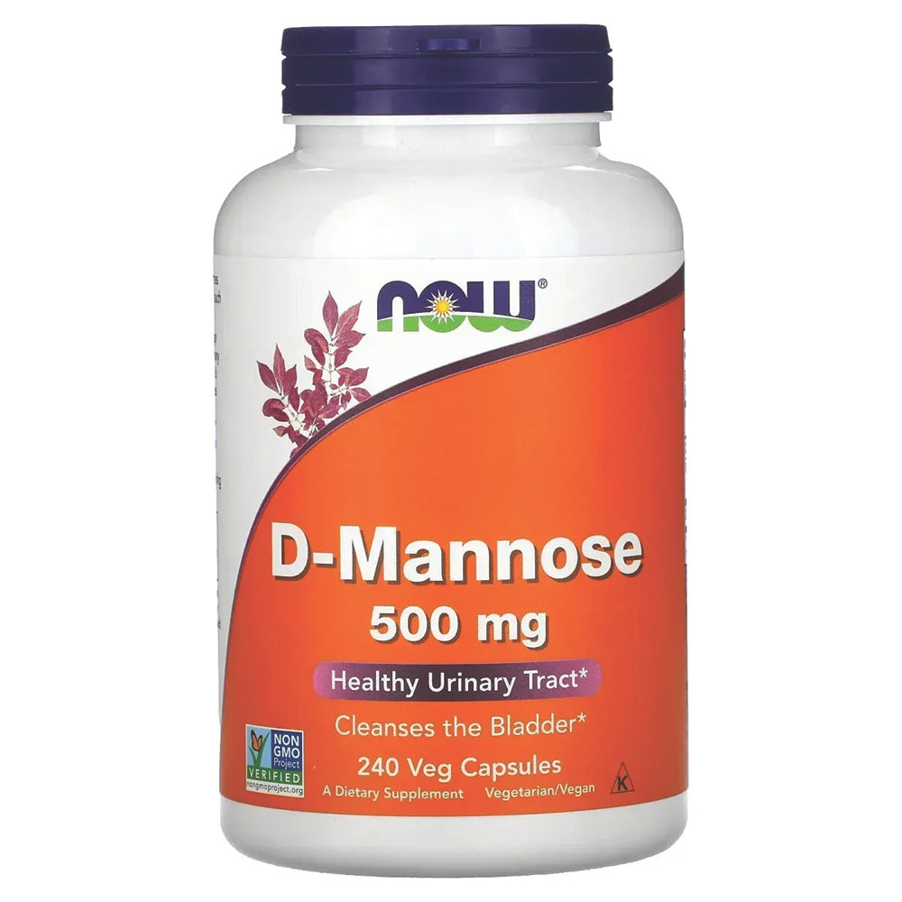Now D-Mannose 500 мг