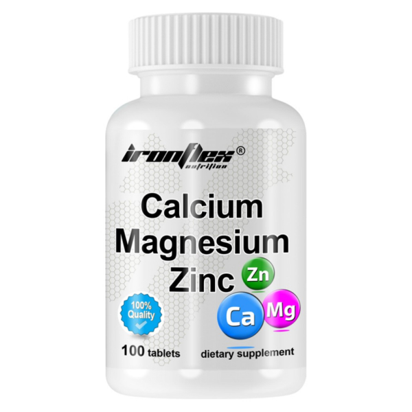 IronFlex Nutrition - Calcium Magnesium Zinc