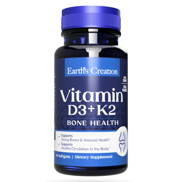 Earth's Creation - Vitamin D3 + K2
