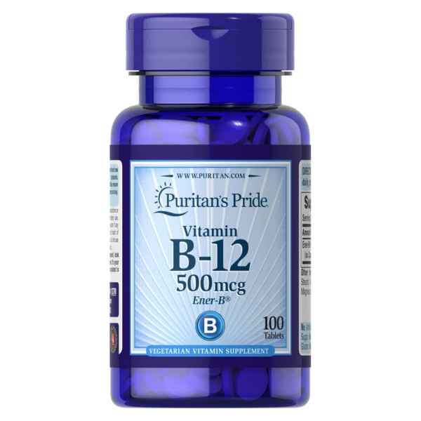 Puritan's Pride - Vitamin B-12 500mсg