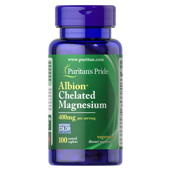 Puritan's Pride - Chelated Magnesium Albion 400mg