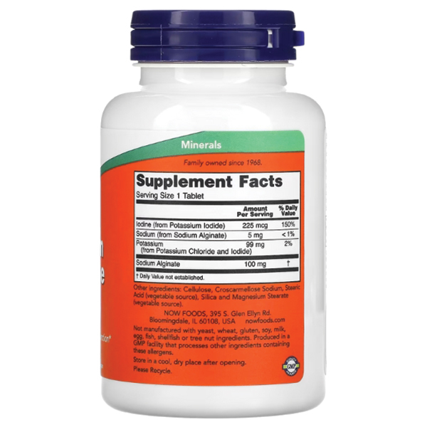 NOW - Potassium plus Iodine - Фото №2