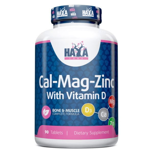 Haya Labs - Cal-Mag-Zinc With Vitamin D