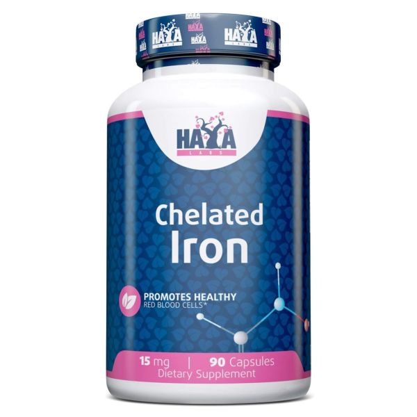 Haya Labs - Chelated Iron 15mg